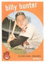 1959 Topps Baseball Cards      011      Billy Hunter